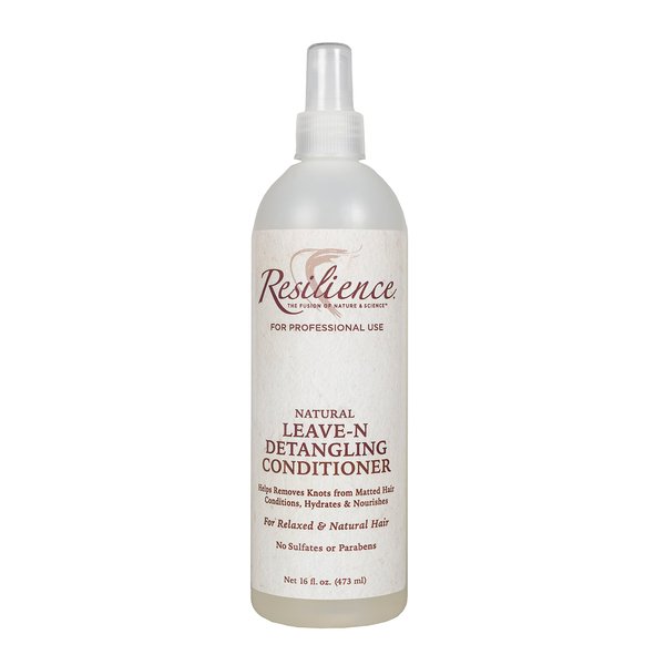 Gold Banner Beauty RESILIENCE Leave-In Detangling Conditioner - 16oz | Nourishes, Hydrates & Conditions | Reduces Breakage & Mends Split Ends with Mango & Shea Butters