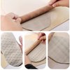Wood Clay Pattern Roller Textured Rolling Pin Clay Modeling Pattern Rollers, 5.9inch Wooden Handle Clay Texture Slab Roller Clay Pottery Rolling Pottery Tools for Ceramic (Style 1)