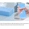 CHRUNONE 3 pcs Exfoliating Bath Sponge, Bath Sponge for Shower, Dead Skin Sponge Remover for Body