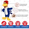 Woody Woodpecker Bird Dog Toy 6" Small | Funny Bird Dog Toy | Woody Woodpecker Dog Toy Plush Small | Woodpecker Dog Toy Squeaker 6" | Multicolor | Officially Licensed