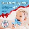 SplashEZ Baby Teether 100% Silicone Baby Teething Toys | Teethers for Babies 3-6 Months, 6-12 Months, Infant, Newborns 0+ BPA-Free, Certified Safe Teething Pacifier Textures for Baby Teething Relief