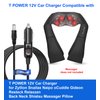T Power 12V Car Charger for Zyllion for Snailax Five S Gideon Relaxzen Belmint Nursal Shiatsu Neck & Back Massager Office Home & Car Cushion Seat Chair Pad Ac Dc Adapter Power Supply