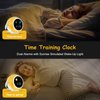 Kids Alarm Clock for Bedroom Decor, Ok to Wake Digital Clock for Toddlers with Sunrise & Moon, White Noise Sound Machine & Night Light for Girl/Boy, Children Sleep Trainer (Yellow) Mini