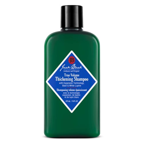 Jack Black True Volume Thickening Shampoo, 16 Fl. Oz. – Expansion Technology, Basil & White Lupine – Thickening Hair Products for Men & Women, Sulfate-Free Hair Shampoo