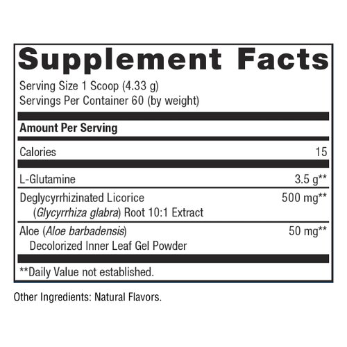 Metagenics Glutagenics - for Immune Support, Gut Health & Proper Digestion* - with L-Glutamine, Aloe Powder & DGL - Amino Acid Supplement for Men & Women - 60 Servings