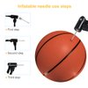 homepa 35pcs Air Pump Needle, Inflation Needle for Basketball, Soccer Ball, Volleyball, Football or Rugby Balls US Replacement Ball Pin Inflating with Portable Storage Box