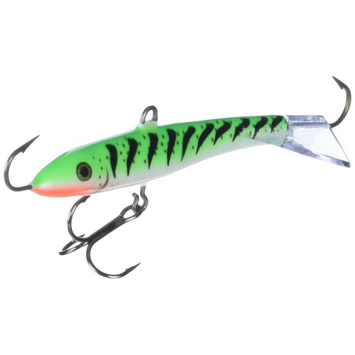 Rapala Jigging Rap 09 Fishing lure, 3.5-Inch, Glow Green Tiger