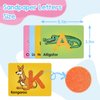 Broytain Sandpaper Letters Cards for Toddlers 3+,Word Games,Speech Therapy Toys for 3 4 5,Sensory Products, Educational Flash Cards,Learn Animals and Others