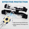 HIAARO Nose Guard for Broken Nose, Sport Face Shield Masks with Padding, Adjustable, Breathable, and Clear for Adults and Teenagers, Suitable for Basketball, Soccer, and Other Sports