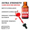 Biophoton Health Vitamin B12 Bioactive Methyl Blend - Liquid Sublingual B12 Drops - Vegan & Non GMO - Organic Glycerin & Sugar Free (1 Fl Oz)