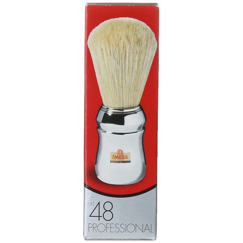 Omega Shaving Brush #10048 Boar Bristle Aka The PRO 48
