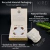 Kirei Shampoo Bar, 2-in-1 Shampoo & Conditioner Bar, Detoxifying, Deep Cleansing, Hydrating Shampoo bar for All Hair Types, Activated Charcoal, Tea Tree/Shea/Thyme, All Natural & Vegan SEIJAKU 100g