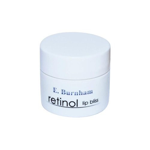 E. Burnham Retinol Lip Bliss with Cocoa Butter 0.33 Oz – Nourishing Lip Balm for Hydration, Plumping & Anti-Aging – Moisturizes and Softens Lips with Vitamin E and Cocoa Butter