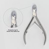 GMI-TWEEZERS - Professional Cuticle Remover, Cuticle Pusher And Cuticle Trimmer - Manicure Tool Cuticle Nippers - Stainless Steel Durable Cuticle Cutter For Finger And Nail - Instant Cuticle Kit
