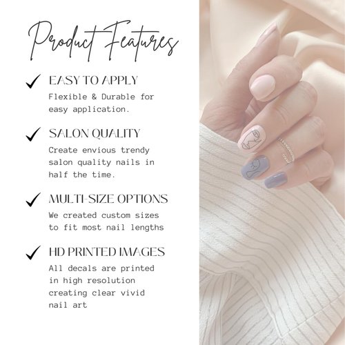 Karol Mana SeraMermaid Bonita Nail Decals Water Transfer Nail Art Stickers