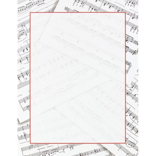 Great Papers! Sheet Music Letterhead, 8.5"x11", 80 Count (2014238)