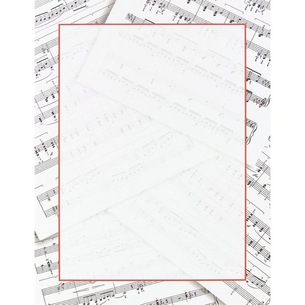 Great Papers! Sheet Music Letterhead, 8.5"x11", 80 Count (2014238)