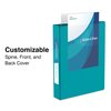 Staples Mini (5.5 x 8.5) View Binder 1" 3-Ring, Teal (26456-CC)