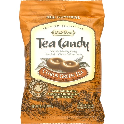 Bali's Best Citrus Green Tea Candy 5.3oz (Pack of 6)