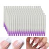 Valuu 100 pcs Fiberglass Nail -Fiberglass for Nail Extension Quick Extension Fiber Silk New Nail Shaping Material False Nails Manicure Salon Tool Accessories
