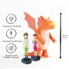 WOW! STUFF Zog and The Flying Doctors Story Time Set | Collectable Articulated Character Action Figures | Official Toys and Gifts from The Julia Donaldson Books, TV and Animation Movie Series
