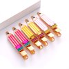 HZEYN Pencil Hair Clip - 6 Pack Teacher Hair Clips Funny Pencil Hair Clips Back To Shool Hair Accessories for Teachers Student