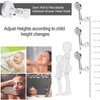 Suction Cup Shower Head Holder Handheld Shower head Bracket Adjustable Shower Holder, Removable Handheld Showerhead & Wall Mounted Suction Bracket