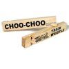 (LOT OF 6) Wooden 7" CHOO-CHOO Train Whistles. Party Favors, Prizes.