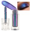 AMY'S DIARY Duochrome MultiChrome Chameleon Liquid Metallic Eyeshadow, High-Impact Multi-Dimensional Finish, Purple Blue Silky Smooth and High Pigment Holographic Glitter Eyeshadow Makeup (#04)