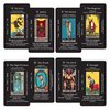 CRAFTERIAN Learning Tarot, Tarot Cards for Beginners with Meanings on Them, Keywords