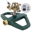 Melnor 65163AMZ Metal Pulsating Sprinkler Bundle, Green
