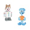 EBTY DREAMS Inc. - Set of 2 Squidward, Sandy Cheeks Educational DIY Model Mini Building Blocks