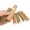 Bonka Bird Toys 1211 Pk6 Natural Bark Sola Stick Soft Forage Chew Parrot Parrotlet Budgie Finch