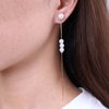 Sttiafay Vintage Pearl Dangle Earrings Long tassel pearl earrings Gold Pearl Chain Earrings Pearl Wedding Drop Earrings Jewelry for Women
