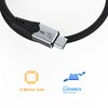 HOTUTUKI 80 Gbps Data Transfer,USB 5 Cable 6.6 ft, Supports 16K/Dual8K HD Display, 240W Charging USB c to USB c Monitor Cable, Compatible with Thunderbolt 5, Thunderbolt 4/3,USB c Cord