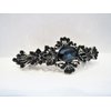 Generic Small blue crystal hair barrette clip bridal clip bridal barrette gothic hair