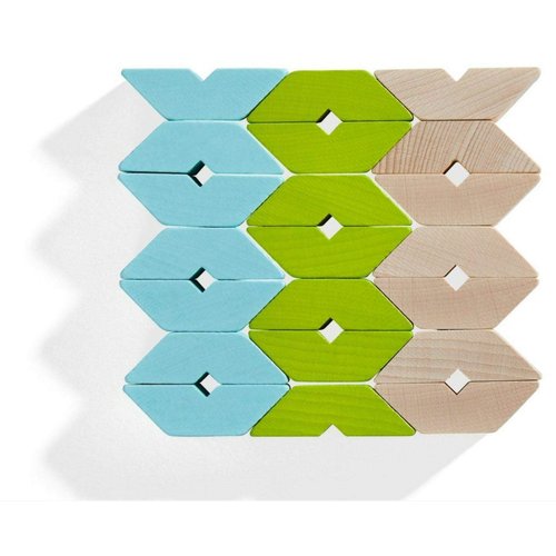 HABA Varius Wooden Blocks - 21 Piece Building Block Set (Made in Germany)