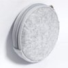 Portable Pill Box Storage Bag Used to Protect The Pill Case Prevent Breakage and Pill Scattering Caused by Falling (Light Grey Bag)