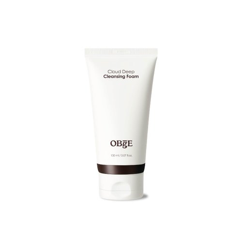 OBgE Cloud Deep Cleanser (5.1fl oz) - Hydrating Plant-Derived Foaming Face Wash for Men. Balance & Revitalize Skin. Hyaluronic Acid, Kaolin, Tea Tree.