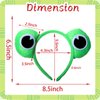 Totelux Frog Headband Cute Animal Hair Band Green Frog Hair Accessories for Women Adult Makeup Face Washing Holiday Halloween Party Supplies