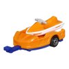Matchbox Hitch & Haul Die-cast Vehicle Playset - Deep Sea Diver Shark Attack Rescue ~ 7 Piece Set ~ Rapids Rescue Truck with Detachable Raft Pulls Trailer with Jet Ski ~ Includes Shark and 2 Divers