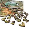 Wooden Puzzle for Adults - Uniquely Shaped Pieces - Made in The USA by FoxSmartBox - 390 Pieces - Orpheus Charming Animals
