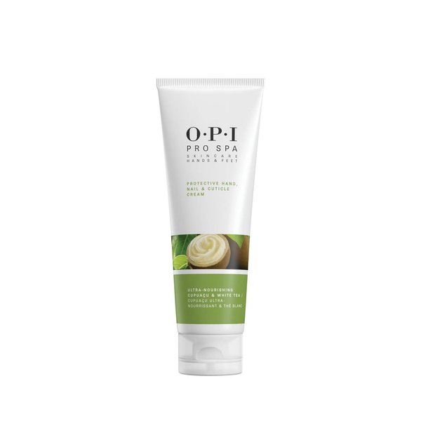 OPI ProSpa Protective Hand, Nail and Cuticle Cream | Nail & Hand Lotion | Non Greasy Formula | 4.0 fl oz