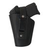 Barsony Black Leather Belt Clip Holster for Beretta Nano right
