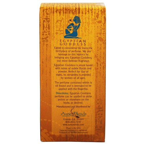 Auric Blends Egyptian Goddess, Fine Perfume Oil 1.87 oz