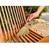 Small Whisk Broom Handheld Brush Whisks of 11 Inch Away Dust, Dirt & Debris Brush Head,Authentic Hand Made All Hand Broom.Perfect for Indoor Outdoor and Car/Broom has Soft bristles(1 Piece)
