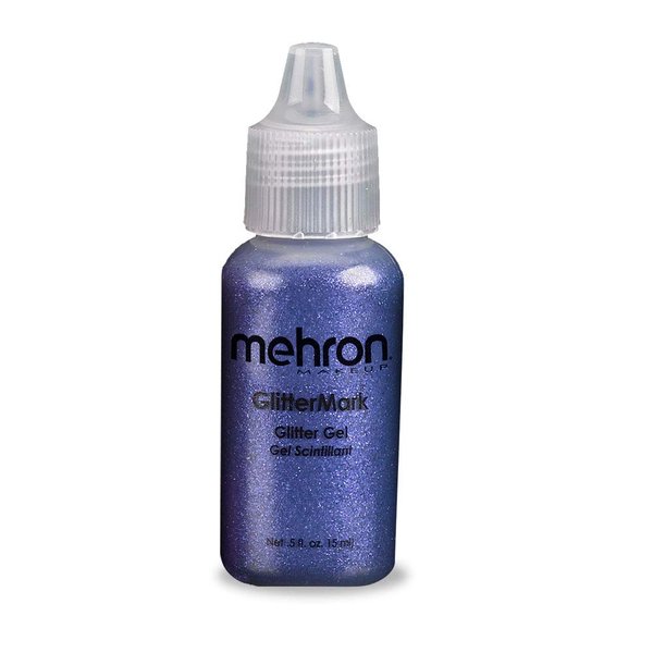 Mehron Makeup GlitterMark Glitter Gel (.5oz) (Purple)