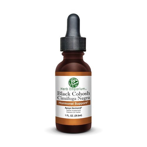 Herb Emporium Black Cohosh Root Extract 1fl. oz. (29.5 ml) Herbal Supplement Hormonal Support (Pack of 1)