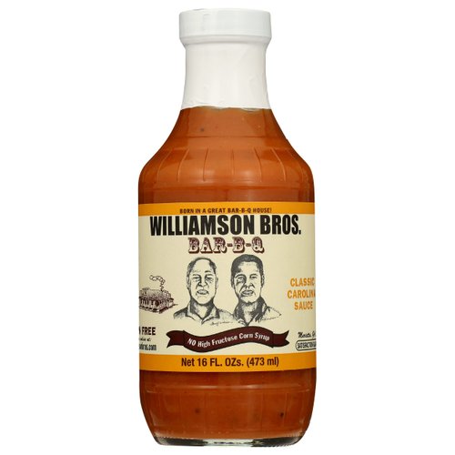 Williamson Bros. Classic Carolina Bbq Sauce, 16 Fl Oz