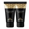 Titan Gel GOLD Combo Pack 2x50ml. VIP Formula Special Gel for Men